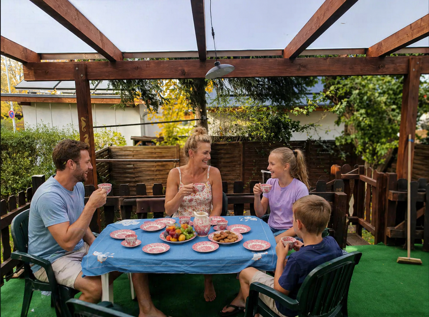 Ferienwohnung Terrasse